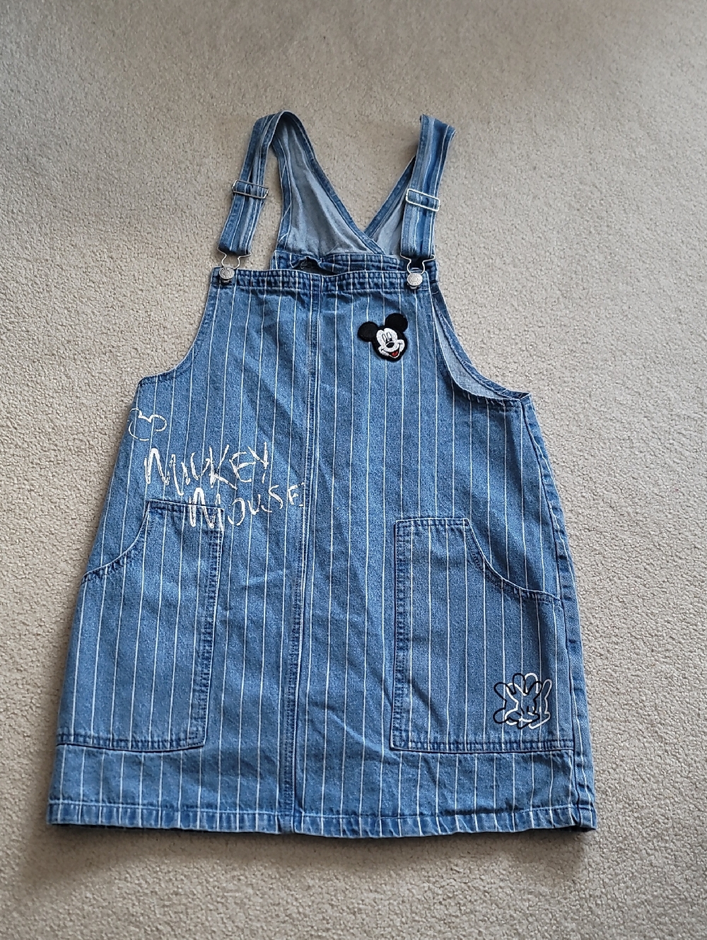 Disney Mickey Mouse Denim Jumper